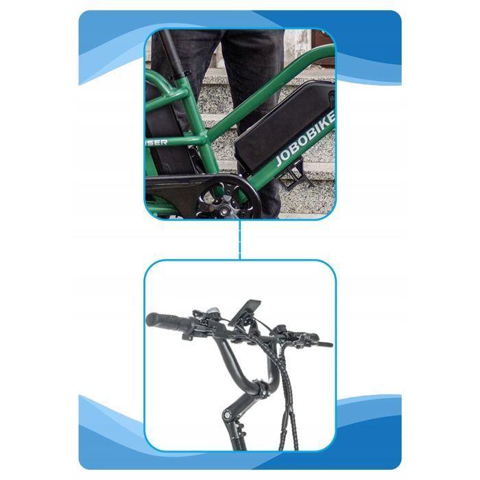 Elektrofahrrad - JOBOBIKE - Transer - 250 W - 48 V - 15 Ah - Höchstgeschwindigkeit 25 km/h