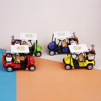 1:12 Oyuncak Bebek Evi Minyatür Golf Arabası Modeli Alaşım Geri Çekmeli Araba Çocuklar İçin Hayali Oyun Oyuncakları Oyuncak Bebek Evi Aksesuarları