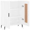 Vidaxl Cabinet, White, 69.5X34X90 Cm, Wood-Based Material
