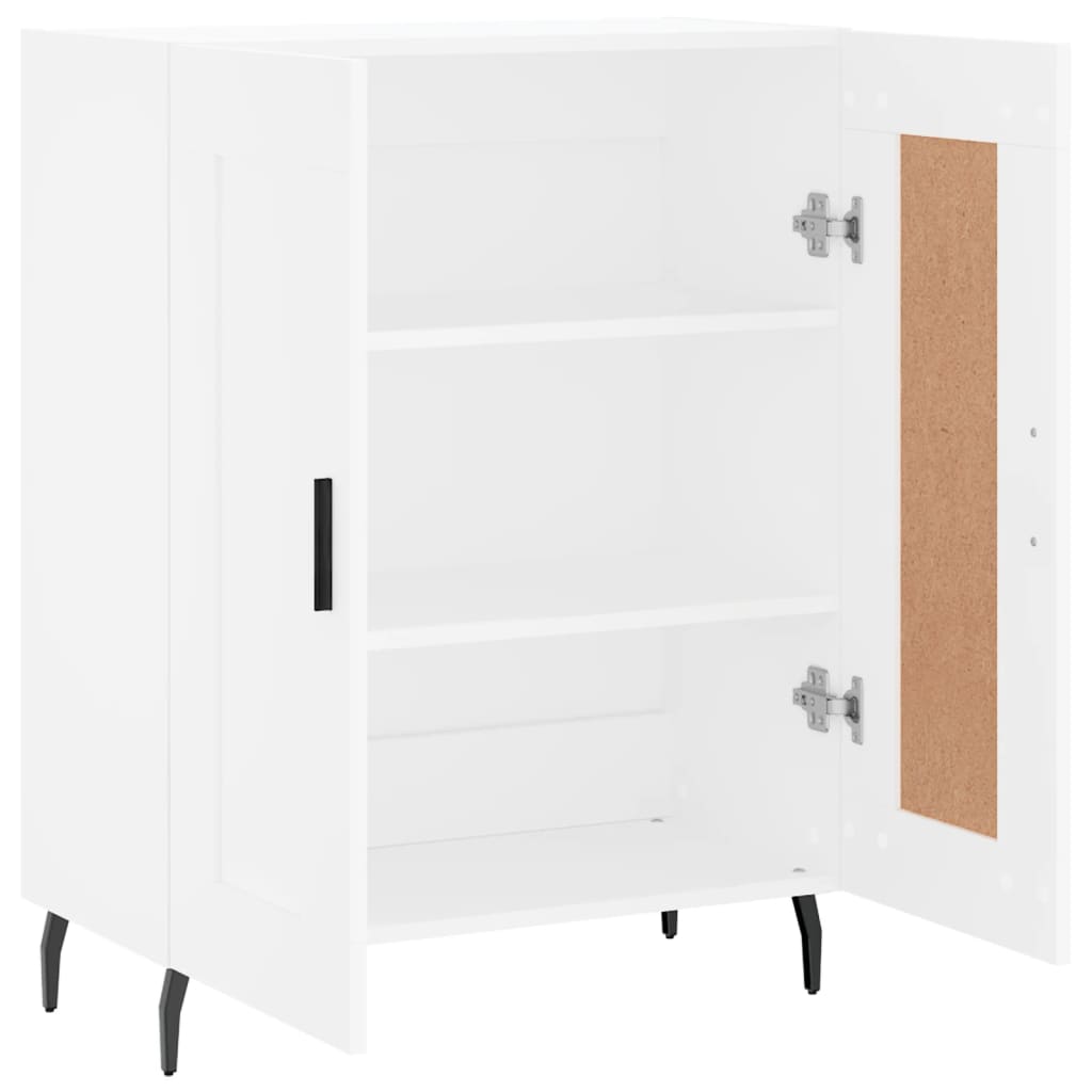 Vidaxl Cabinet, White, 69.5X34X90 Cm, Wood-Based Material
