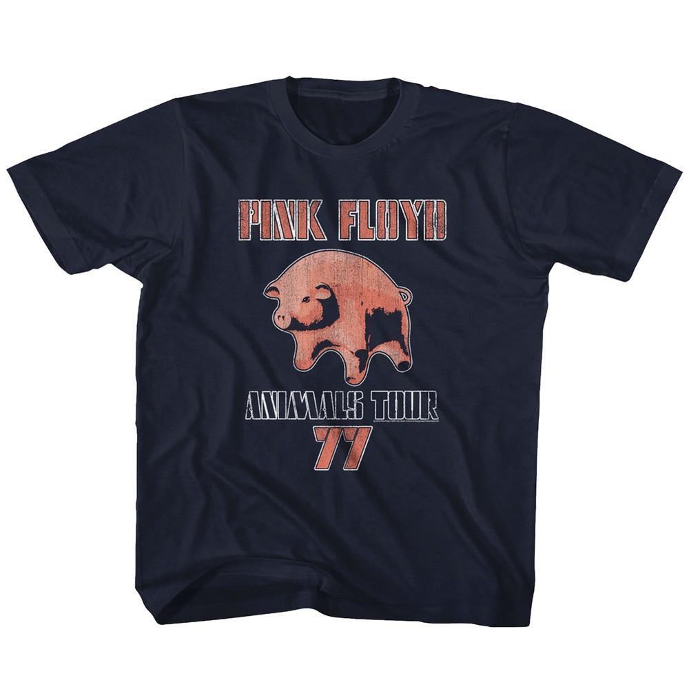 Pink Floyd Animals Tour 77 Youth T Shirt Psychedelic Music Unisex T-Shirt XXXL