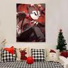 Anime Hhazbin Hotel Husk Tapestry Decoration Art Microfiber Background For Bedroom Living Bar Garden Outdoor Festival