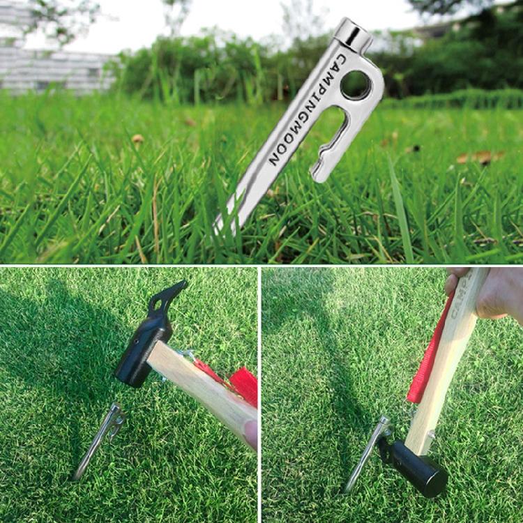 Heavy Duty Tent Nail Camping Stakes Peg for Pitching Camping Tent Canopies