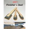HINOMARU FINISHER Sealing Finisher Set of 3, Silicone and Rubber Spatulas