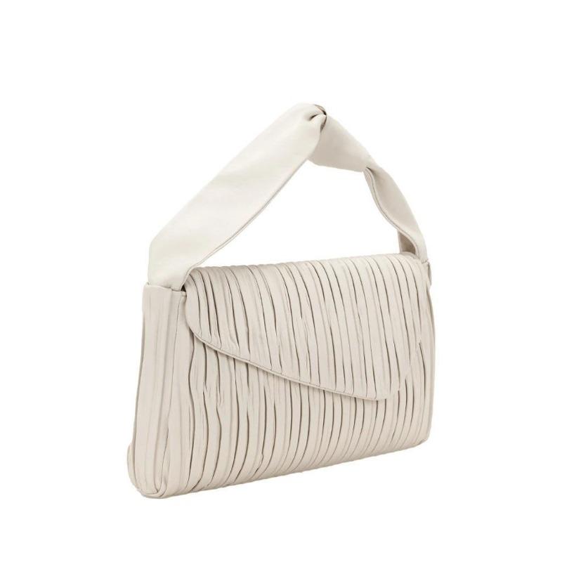 New design pleated bag OEM microfiber cosmetic dinner bag trendy portable small bag plus