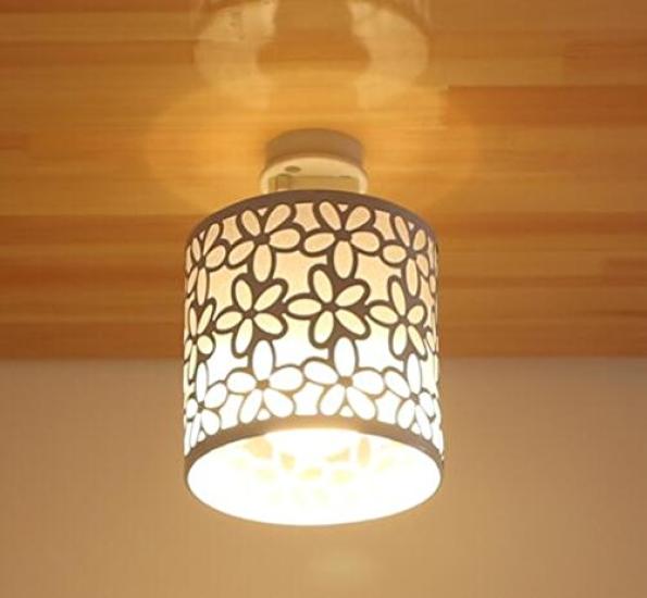 

FSLiving Ceiling Cute Hanging 4 Tatami Japanese Scandinavian Japanese Hanging Small Ceiling No Construction Lighting Easy Energy Power Saving E26