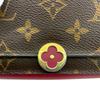 Louis Vuitton M64587 Compact Wallet Monogram Monogram Portefeuille Flore Compact Bifold Wallet Brown Monogram Used
