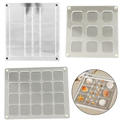 Transparent Mini Shell Storage Solution In Acrylic Material