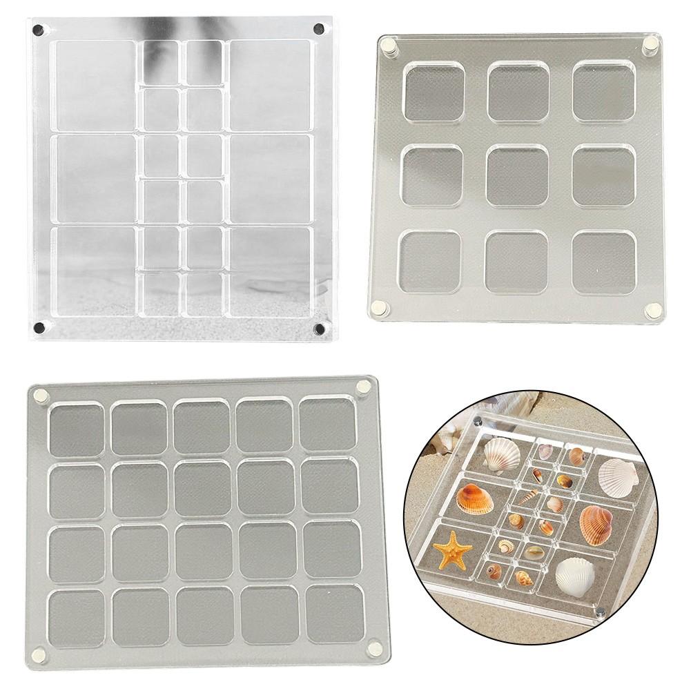 Transparent Mini Shell Storage Solution in Acrylic Material