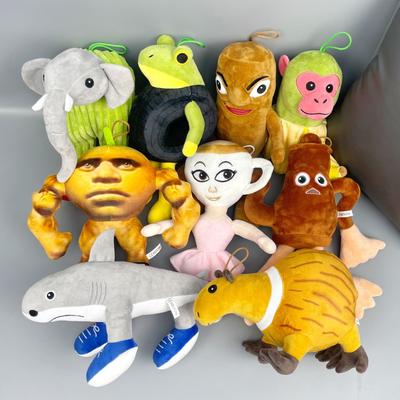 Neues Tung Tung Sahur Plüschtier Juguete TungTung Sahur Tralalero Tralala Spielzeug Tralalero Tralala Hai Plüschtier Merch Geburtstagsspielzeug