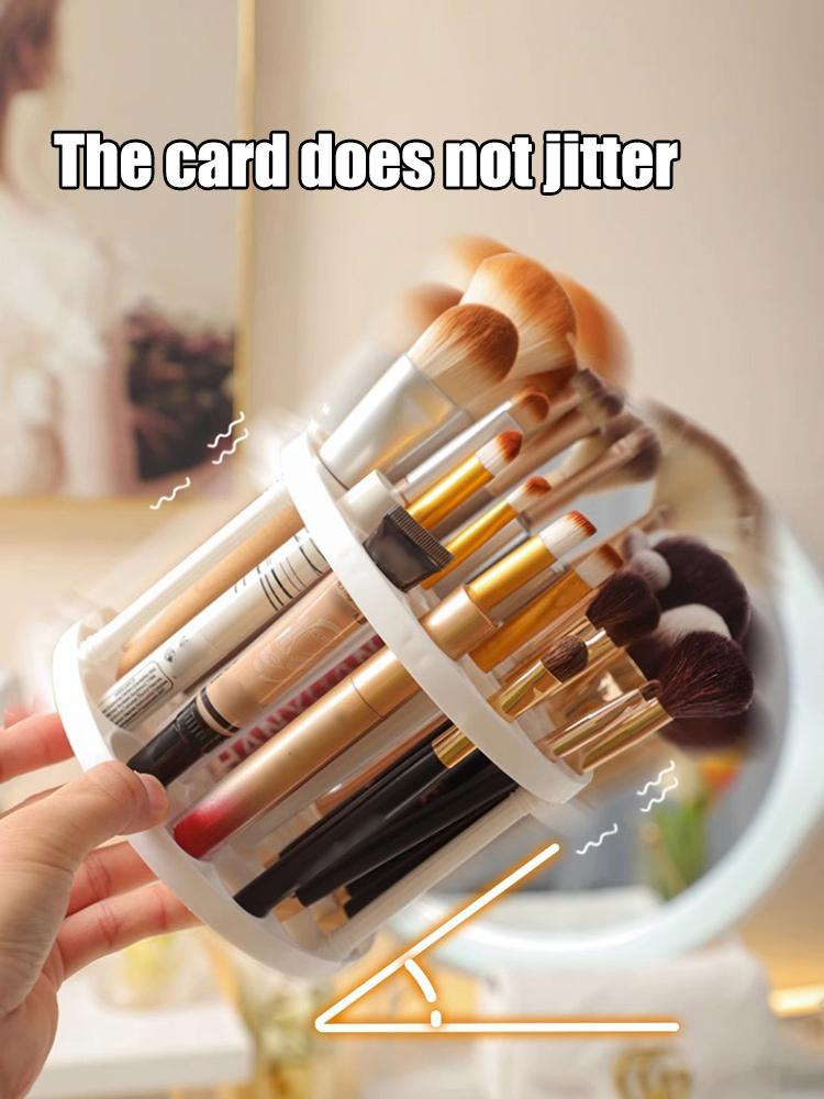 Makeup Brush Storage Rack Desktop Cosmetics Storage Rack Lipstick Makeup Brush Storage Dressing Table Sorting Storage Box