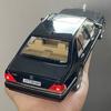 1:24 Mercedes Benz S W140 320SEL luxury cars Alloy Metal Diecast Model Car Sound And Light Pull Back Birthday Present For Child