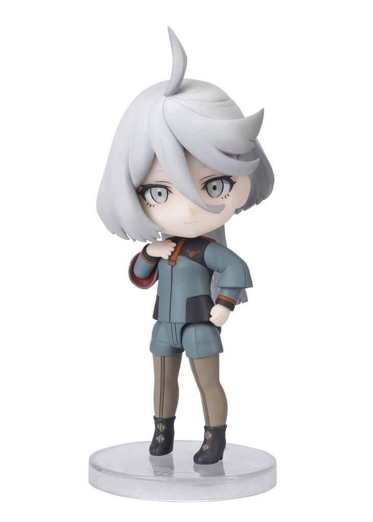 TAMASHII NATIONS Figuarts mini Mobile Suit Gundam Witch of Mercury Miorine Remblanc figura móvel pintada de 90 mm Aprox.. PVC e ABS