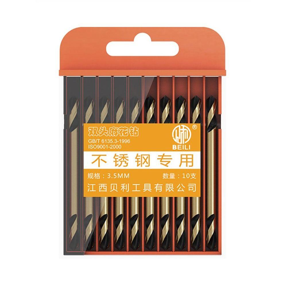 Metal Hole Cutter Tools Cobalt Coated Drilling Tools Drills Punch Tools Twist Drill Bit Double Head