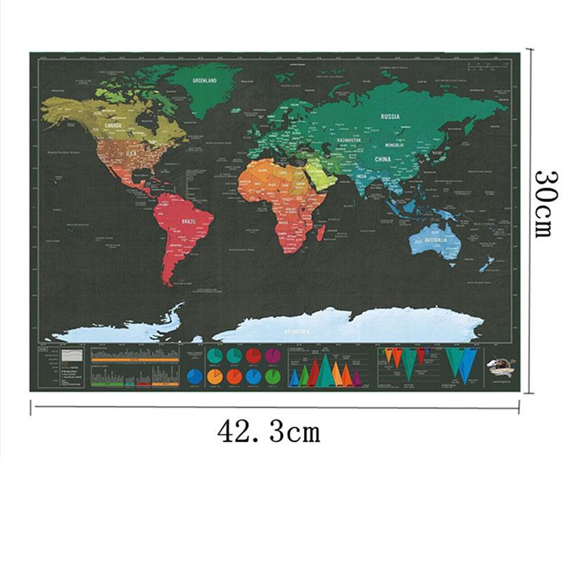 

Скретч Мир Издание для Путешествий Делюкс Скретч Персонализированный Офф