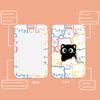 1 Pz Porta Carte Gatto Carino Per Studente Porta Fotocard Gatto Kawaii Idolo Kpop Portatile Porta Badge Laccetto