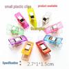 Transparent Colored Plastic Sewing Clips with Strong Edge