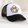 Summer Baseball Cap Cartoon Anime Figure Pokemoned Print Hat Boy Girl Breathable Kid Hat HipHop NetCap Kawaii Kids Toy Gift