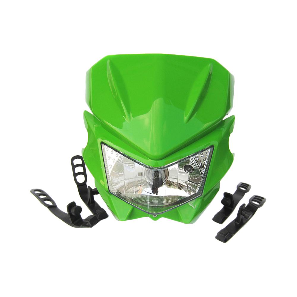 Motorcycle H4 Headlight Headlamp Head Light Supermoto Fairing for Kawasaki KLX 110 KLX 150 KLX 250 Off Road Dirt Pit Bike