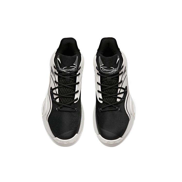 Anta A Flash Bubble 1.0 KT Low top Performance Basketball Shoes Men's Black White 912121608S-2