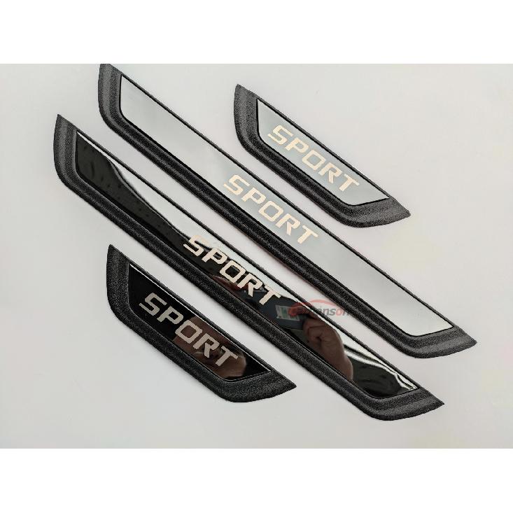 Car Accessories For Kia Seltos Door Sill Scuff Plate Trim Kick Panel Guard 2026