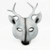 Masque d'Halloween Cerf de Sika - Masque Animal en Mousse PU pour Carnaval & Cosplay