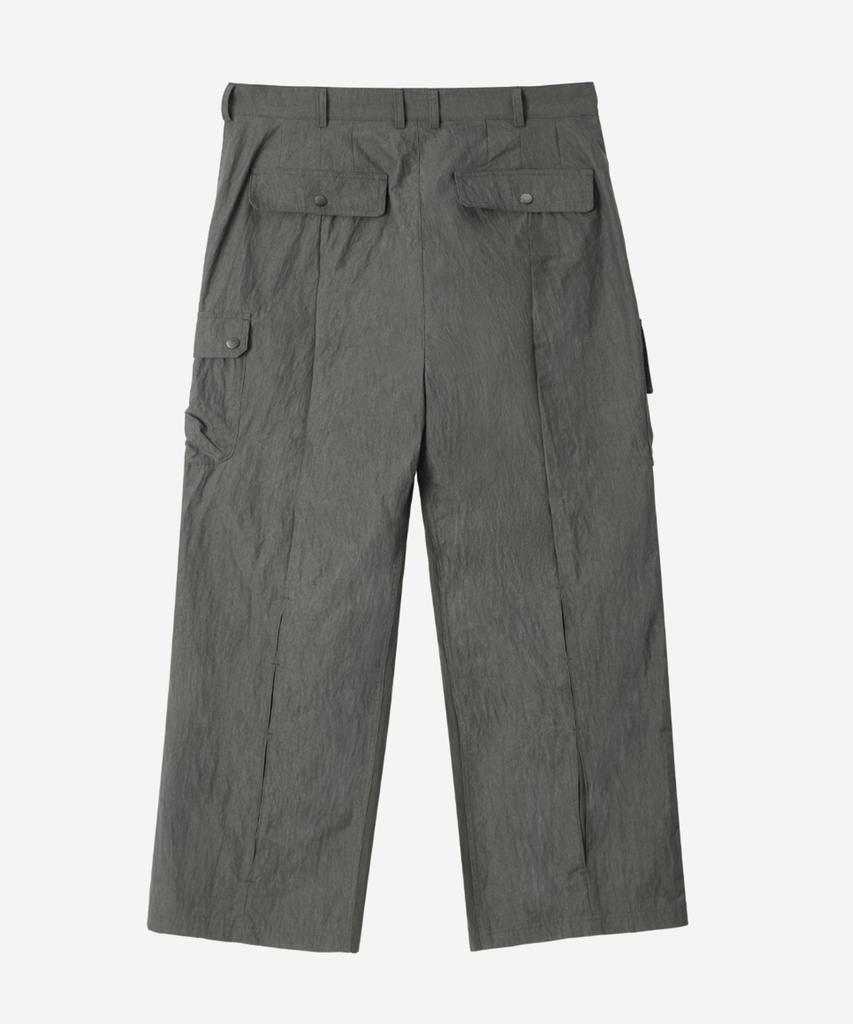 NODE LABS Dev:5 Cutline Cargo Wide Pants_Charcoal