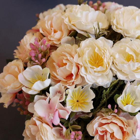 1Pc 30cm Künstliche Desktop Gefälschte Pfingstrose Blume DIY Ornament Hause Hochzeit Decor