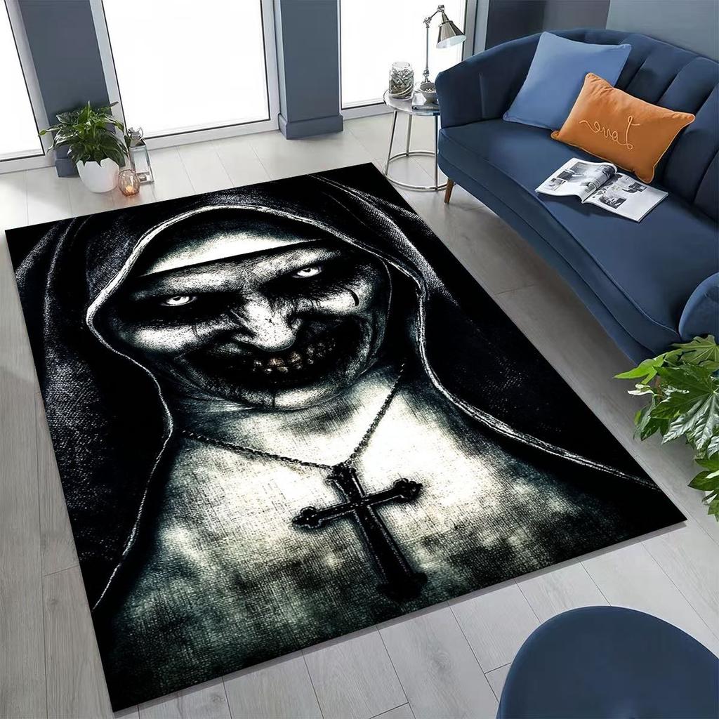 27 Style Terrifying Ghost Spirit Apparition Specter Gothic Rug for Bedroom Living Room Sofa Home Doormat Decor,Non-slip FloorMat