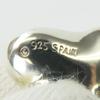 Used TIFFANY&Co. Necklace Curved Heart Silver925 4.1g Silver Accessories