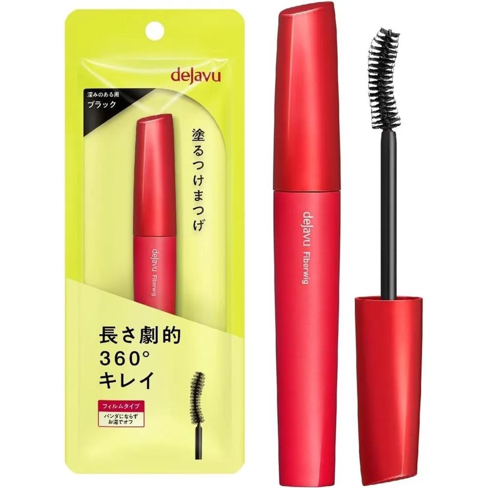 

Dejavu Mascara Upward Type Black, 2-piece lash fixation retention Natural Brown