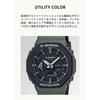 Casio G-Shock GA-2110SU-3AJF Men's Watch, Utility Color, Carbon Core Guard, Green/Khaki/Black