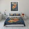 Man Holding Beer Glass. Bedding Sets Duvet Cover Sets Duvet Covers Pillowcases(1*Duvet Cover 2*Pillowcases Without Duvet Insert)