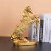 Gilded Horse Desk Ornament: Chinese Style Home Decor