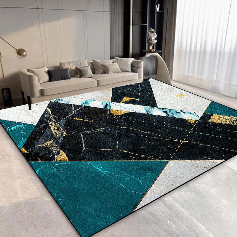 Modern Simple Carpet Large Area Living Room Abstract Decoration Rug Non-slip Bedroom Cloakroom Soft Mat Washable Lounge Rug