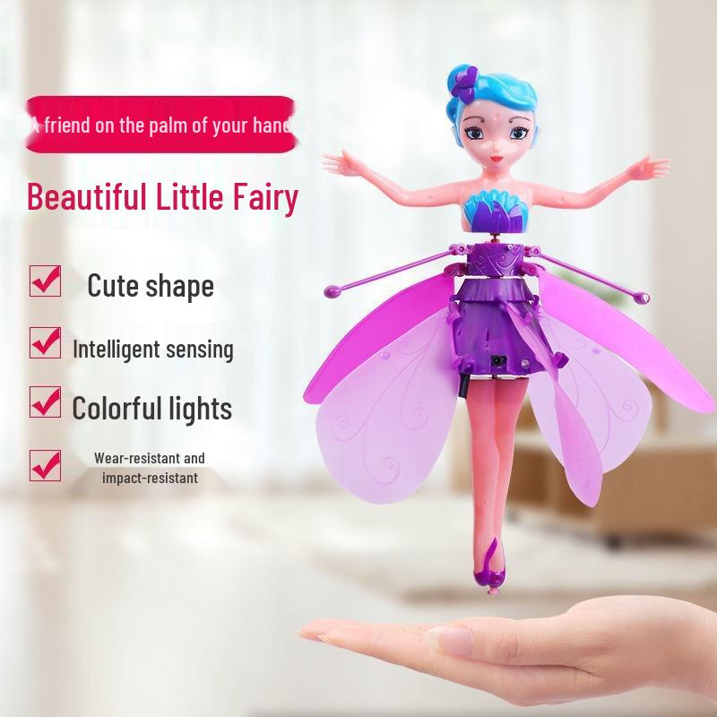 Детская волшебная фея, парящая кукла - Индукционная летающая игрушка для девочек
