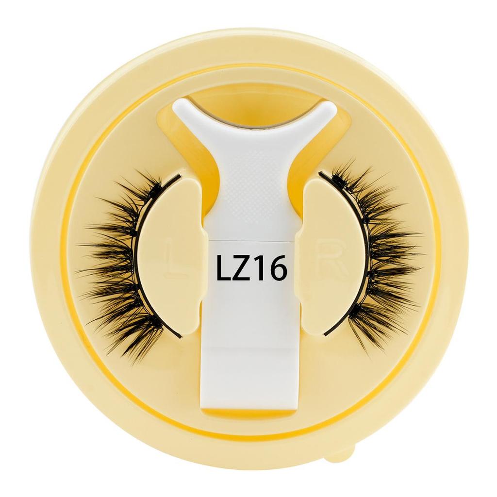 Reusable Magnetic Cat Eye False Eyelashes: Cross Design, Waterproof, No Glue Needed