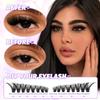 Natural Look 3D Faux Mink Lash 10-18mm Length DIY Lash Extension Kit  Eye Lash Extension
