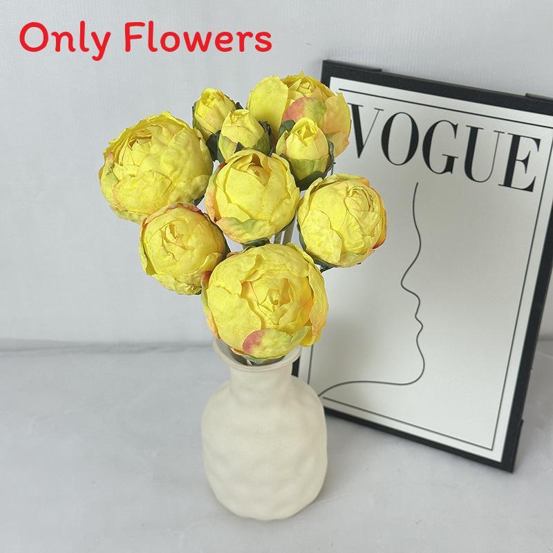 Peony Artificial Flower Bouquet For Wedding Photography And Home Decor
