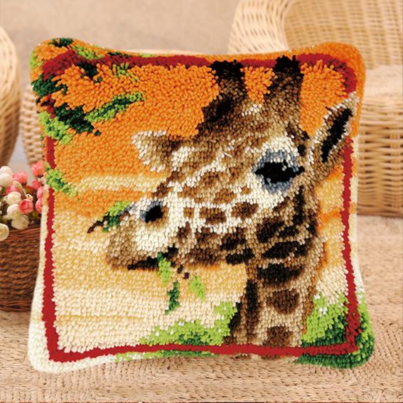Nicediy Animal Needlework Crochet Latch Hook Rug Kit DIY Mat Tapijt Kits Accessories Carpet Embroidery Knitt Handmade Room Floor