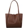New solid color mother and child bag simple trendy portable tote large capacity retro spring fashion shoulder bag