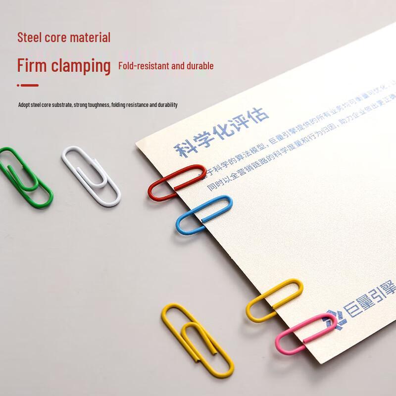 Chenguang Multi-functional Colored Rust-proof Paper Clips