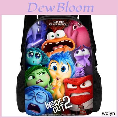 Inside Out 2 Anime Backpack For School And Travel With Storage Compartments
