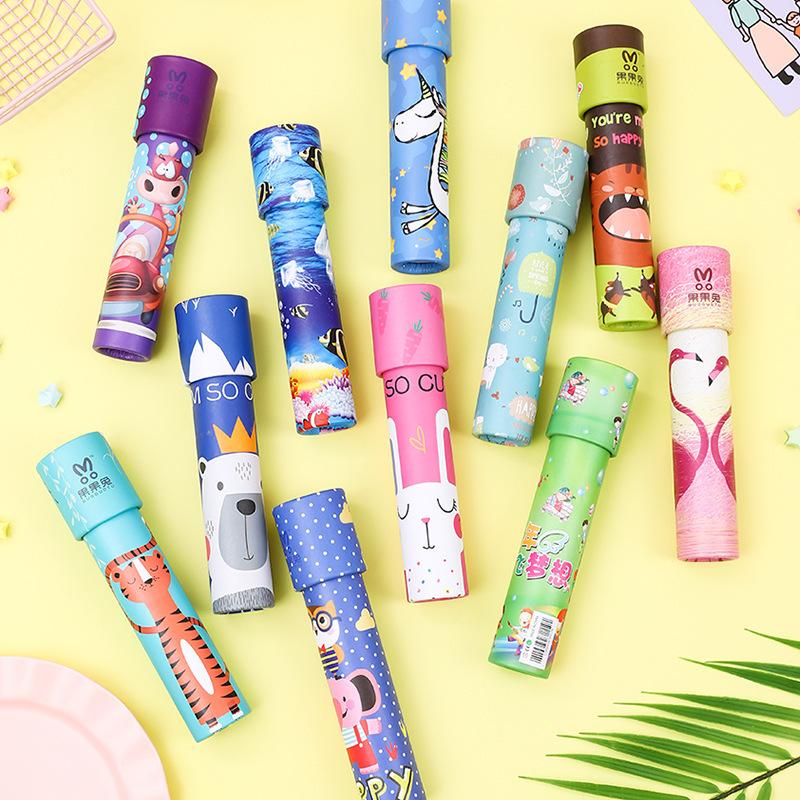 High-Quality 6Pcs Vintage style High-Quality Cartoon High-Quality Kaleidoscope High-Quality Educational Play sets Youngsters High-Quality Birthday 6PCS