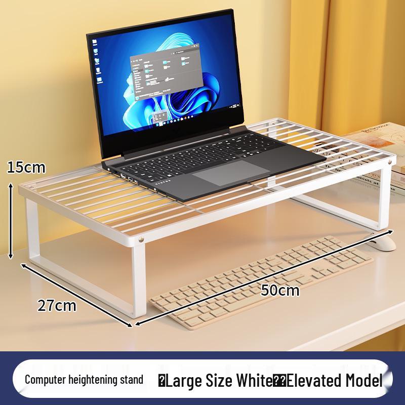 Cooling Stand for Laptop - Desktop & Dormitory Iron Rack