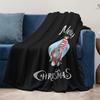 Tuniu Cute Christmas Gnome Throw Blanket - Festive Holiday Gift for Home Decor, Sofa Bed Room Decoration