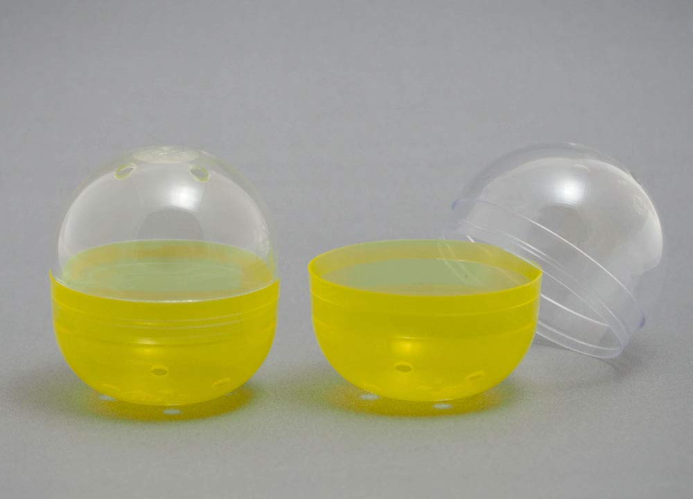 In Packs of 48mm Empty Assorted In 4 Pack of 10 [Sold 10] Capsules, Colors,