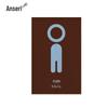 Anserui No-Punch Fabric Partition Curtain