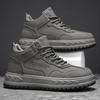 2025 New Arrival Vintage Style Man Sports Shoes Comfortable High Top Men's Running Shoe Sneakers for Men Spring Male Ankle Boots
