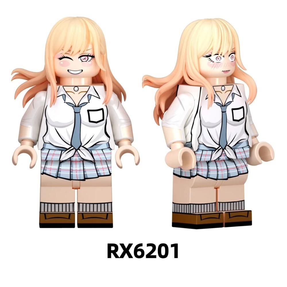 Renzai RX6201-RX6204 Dress up Dolls Fall in Love, Kita Series Kawakami Dream Building Blocks Renzai